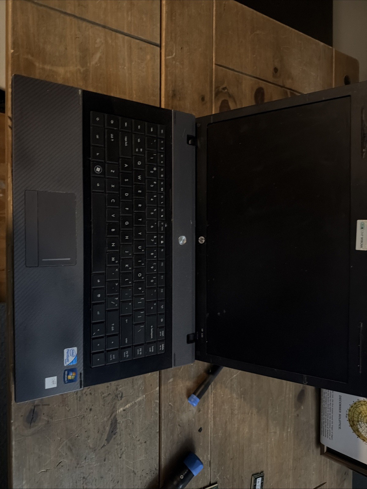 Old Hp Laptop For Parts Untested.