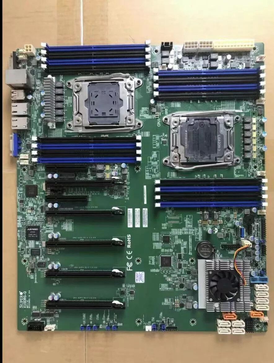suitable for Supermicro X10DRG-Q Intel C612 Dual Xeon LGA2011 -V3V4 Motherboard