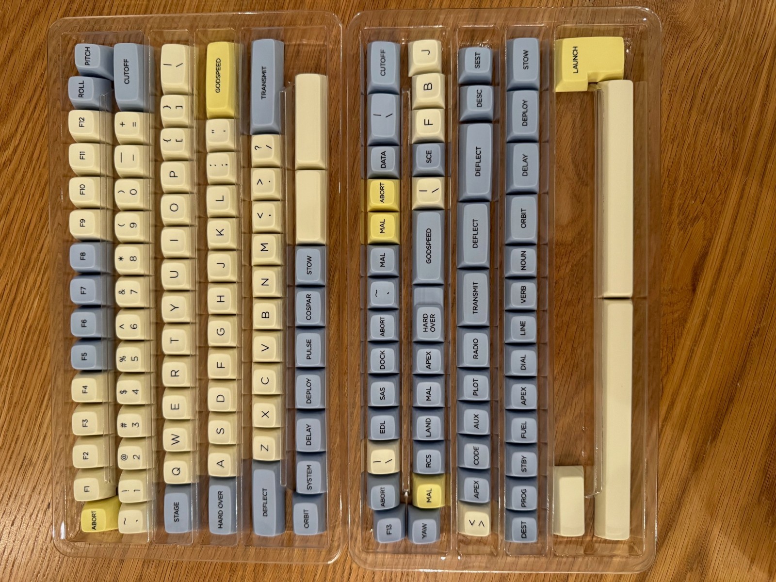 Drop MiTo MT3 Godspeed R2 Apollo Base Kit Keycap Set Dye Sub PBT