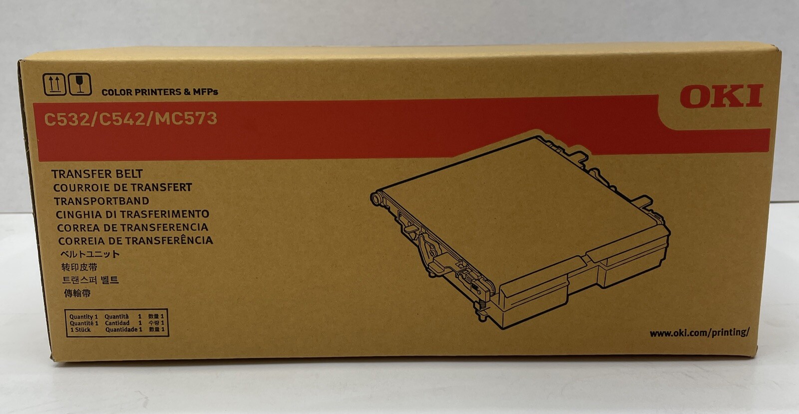 New Okidata OKI Genuine C532 ES5473 MC573 TRANSFER BELT 46394901