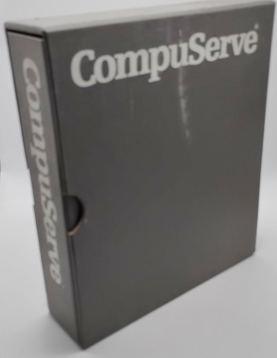 1989 CompuServe Binder Information Manager Users Guide and Reference Booklet