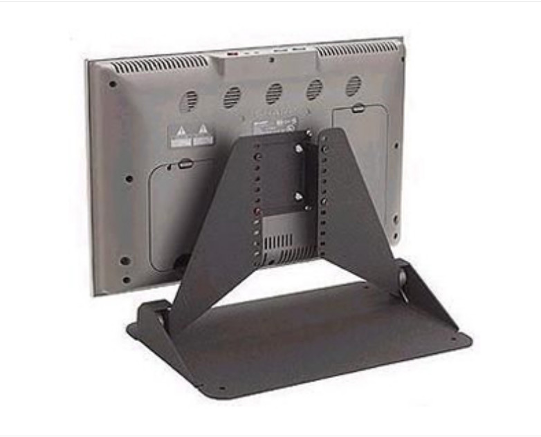 CHIEF FSB018BLK Heavy Duty Monitor Desk Top Wall Mount Black Display Stand