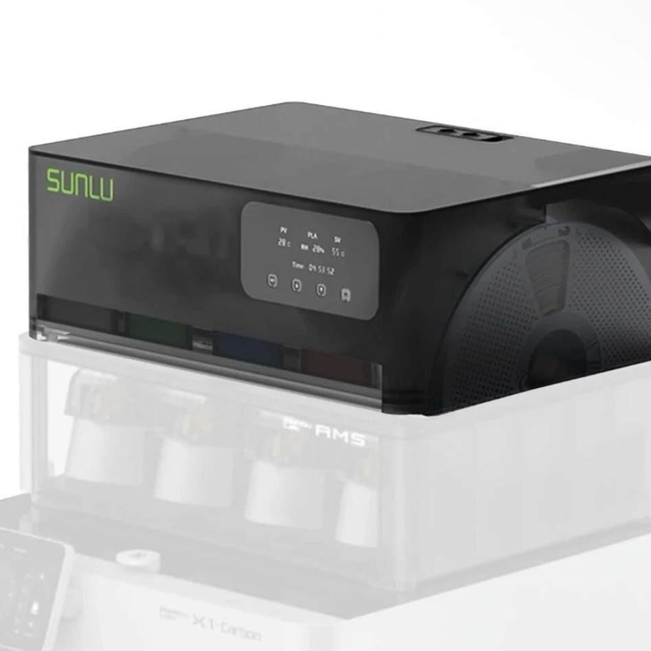 SUNLU AMS Heater 110 Volts 3D Filaments Printing Mate Black - New Open Box