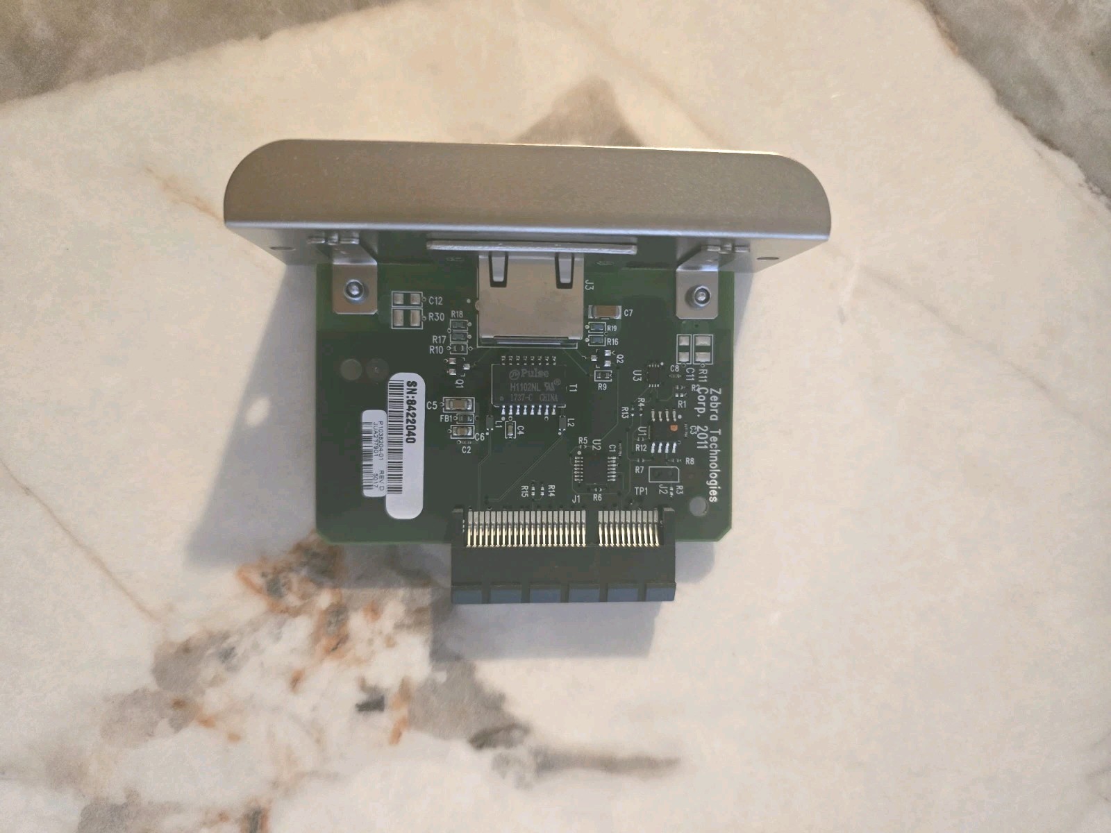 Zebra ZT200 Internal Ethernet Print Server Network Card (P1038204-01)