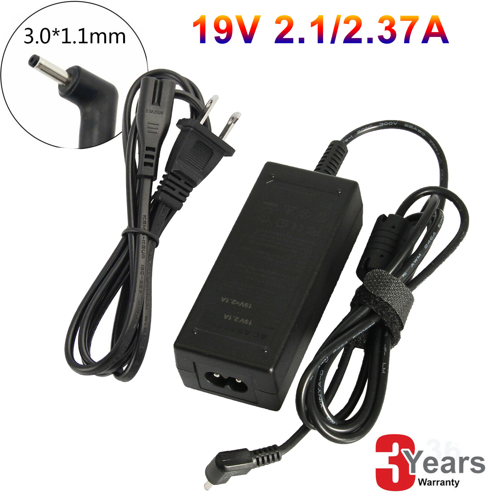 Generic AC Adapter Charger for Samsung Galaxy View 18.4" Tablet SM-T670N T677A