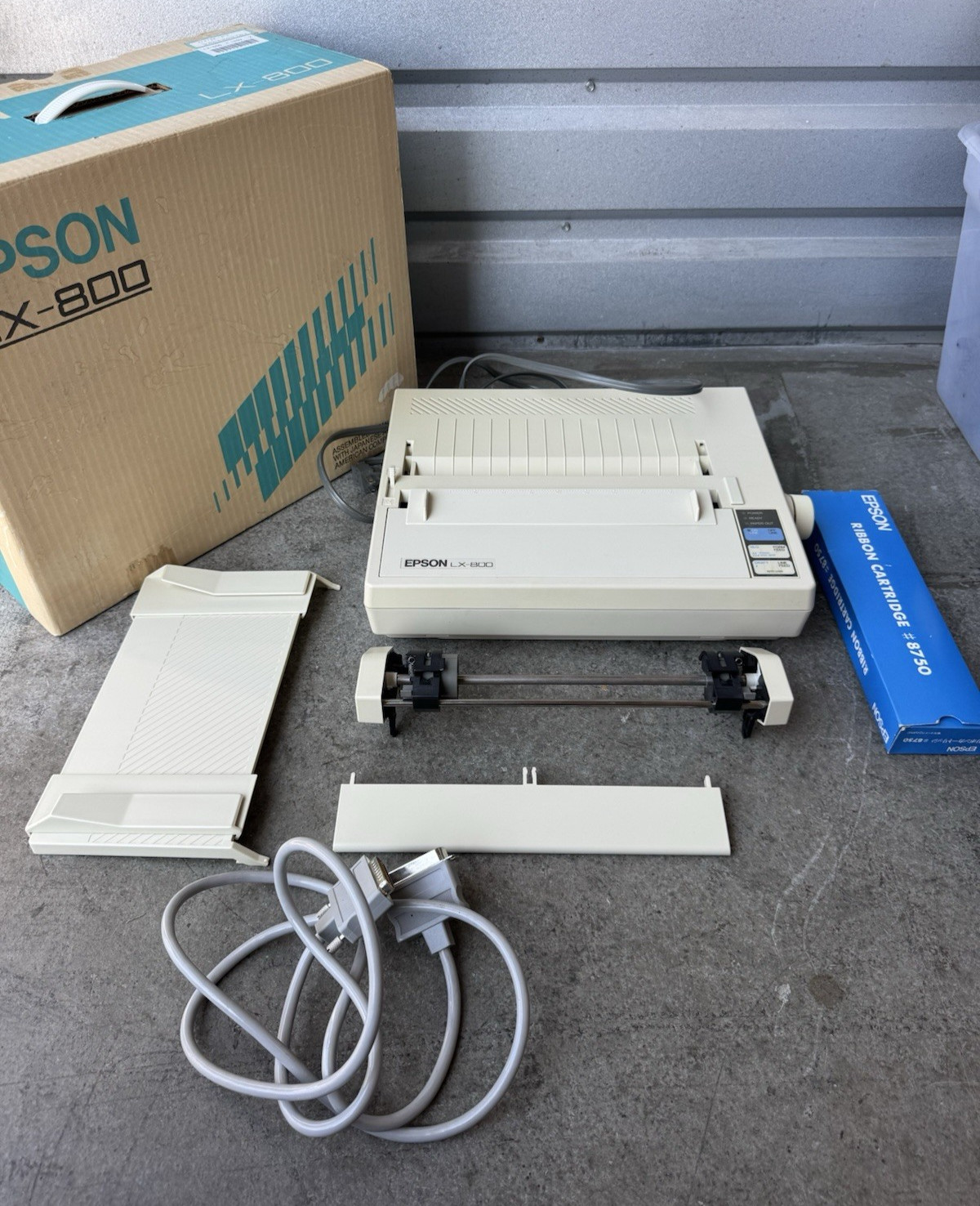Vintage RARE NOS Epson LX-800 Dot Matrix Printer P70RA Made in Japan