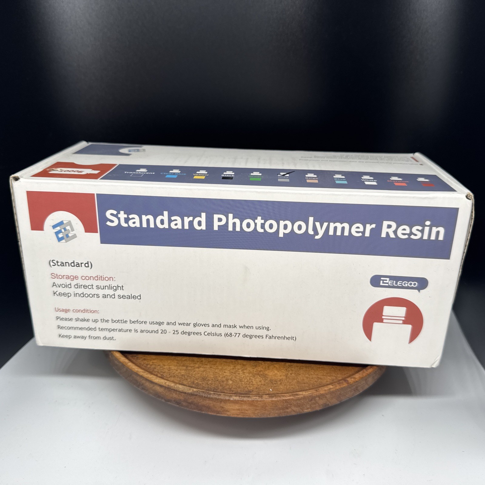 ELEGOO ABS-Like 3D Printer Resin – High Precision & Durable UV-Curing Resin