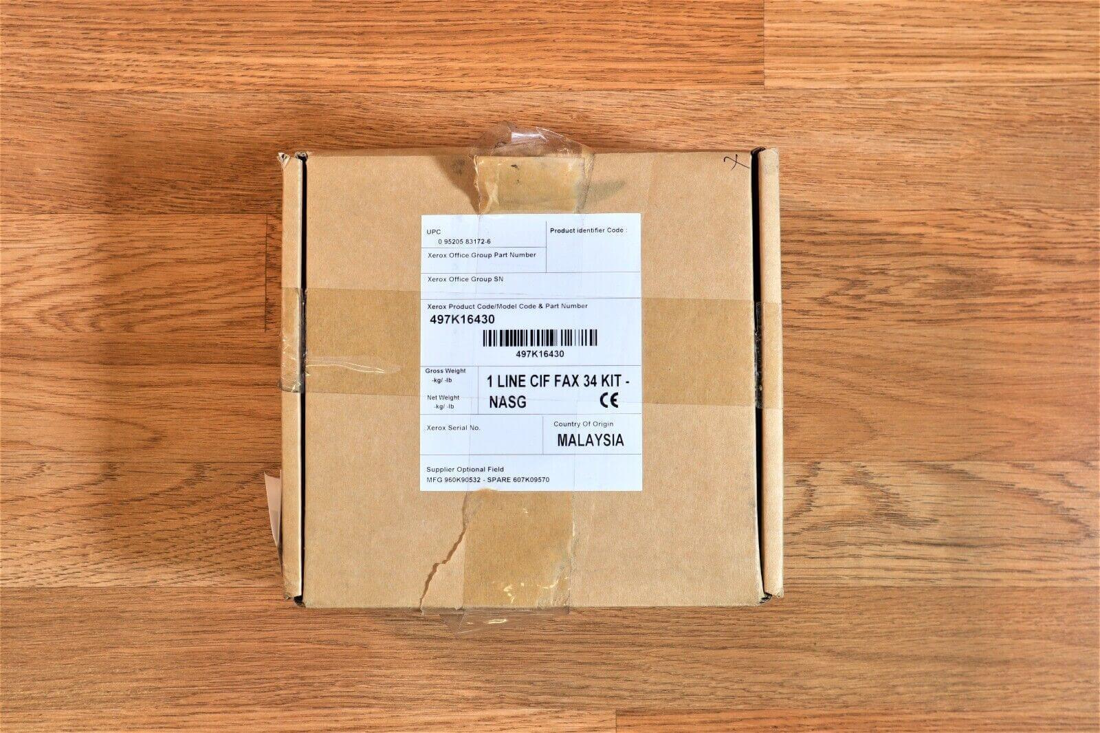 Genuine Xerox 497K16430 1 Line Fax 34 Kit C8030 C8035 C8045 C8055 C8070 B8045   