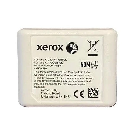 Xerox 497K16750 Wireless Network Adapter White Printer Wi-Fi Card OEM New in Box