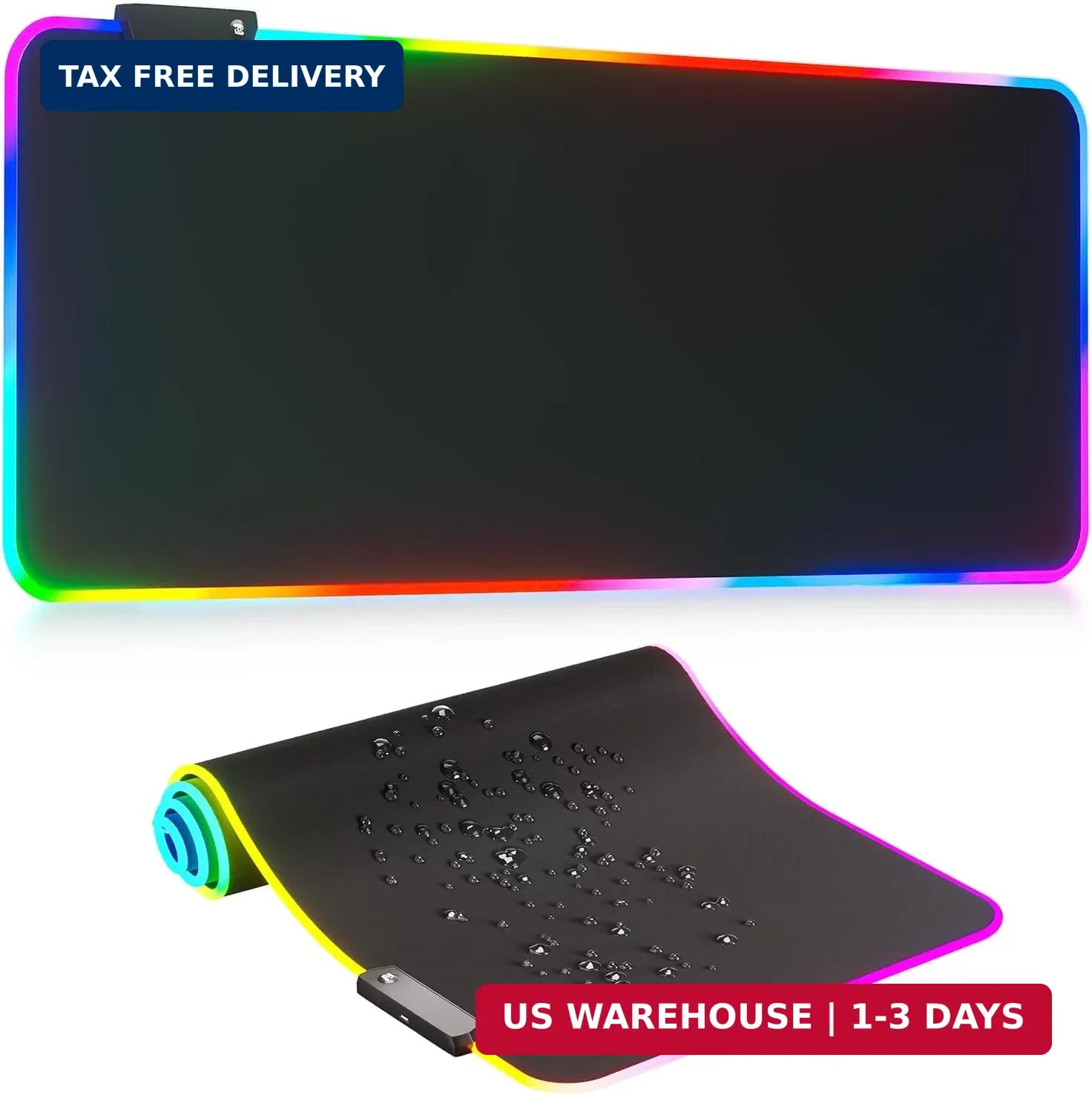 RGB Mousepad Led Mouse Pad, Large Mouse Pad,Led and Big Mouse mat