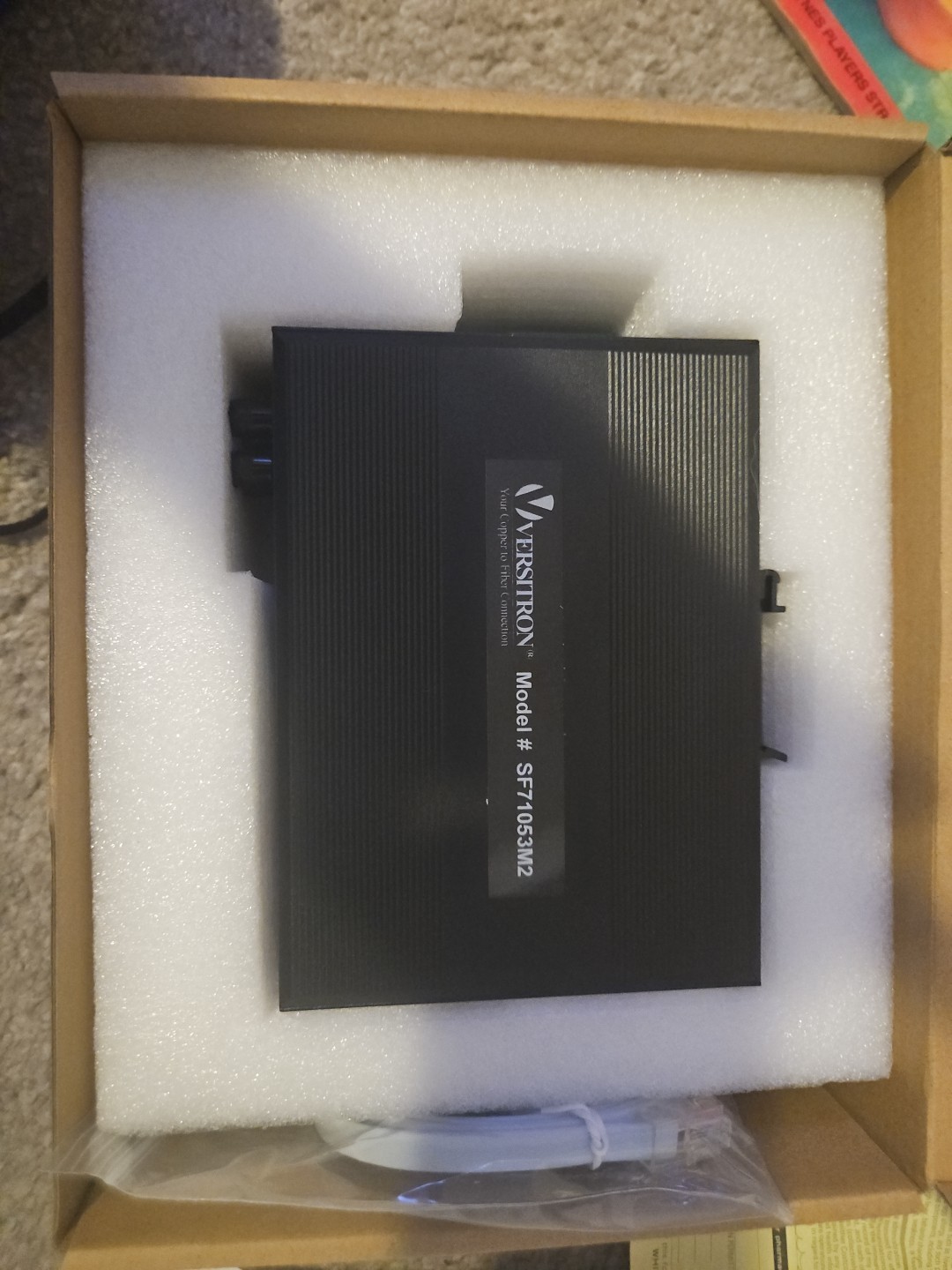 Brand New Versitron INDUSTRIAL 10 Port Managed Switch