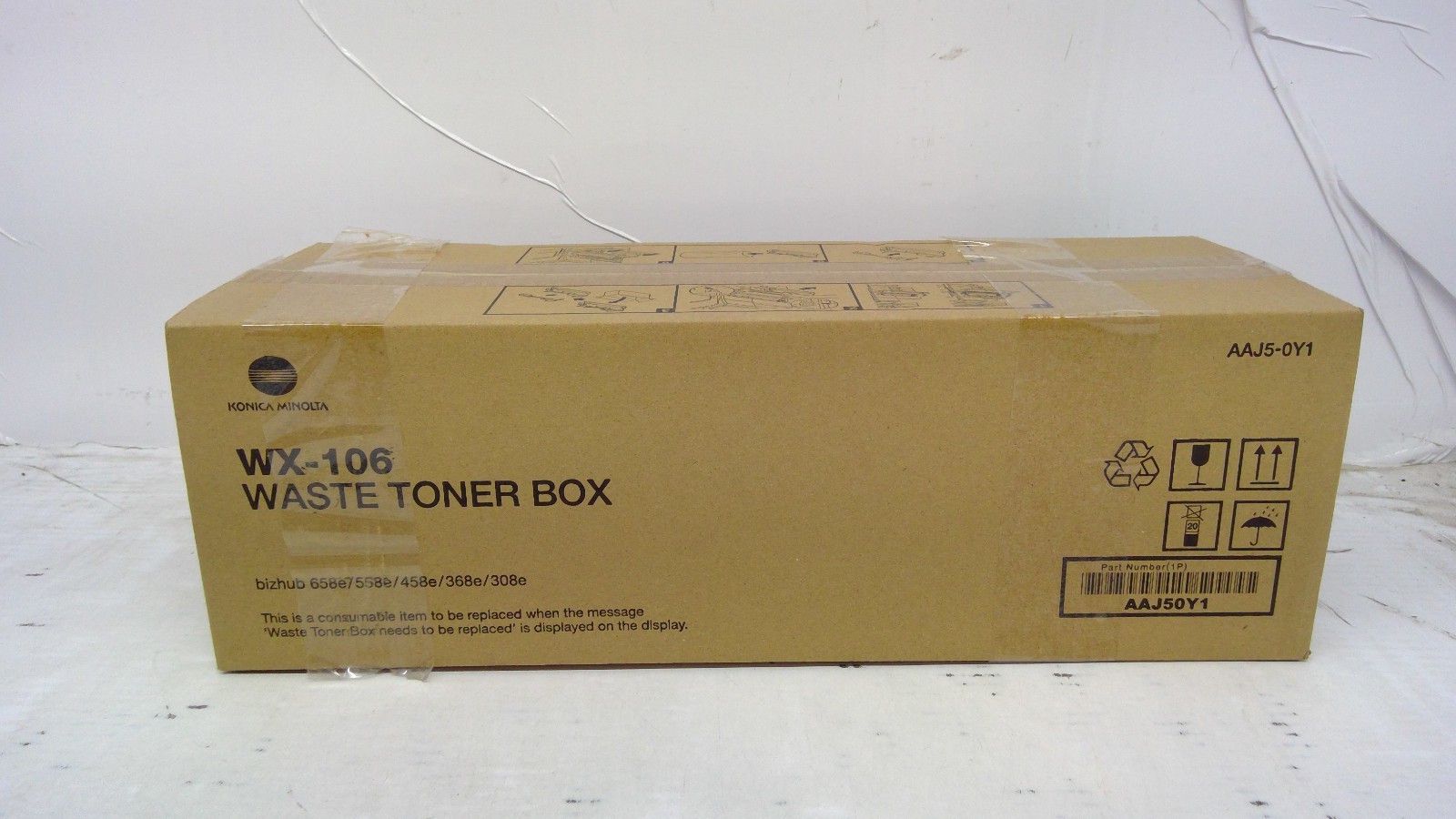 Genuine Konica Minolta WX-106 Waste Toner Container AAJ50Y1 AAJ5-0Y1