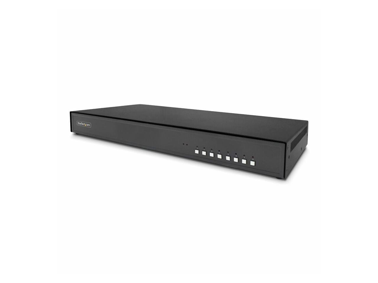 StarTech Secure 8-Port DisplayPort KVM Switch - 4K 30Hz - NIAP 4.0 - CAC - CK4-P