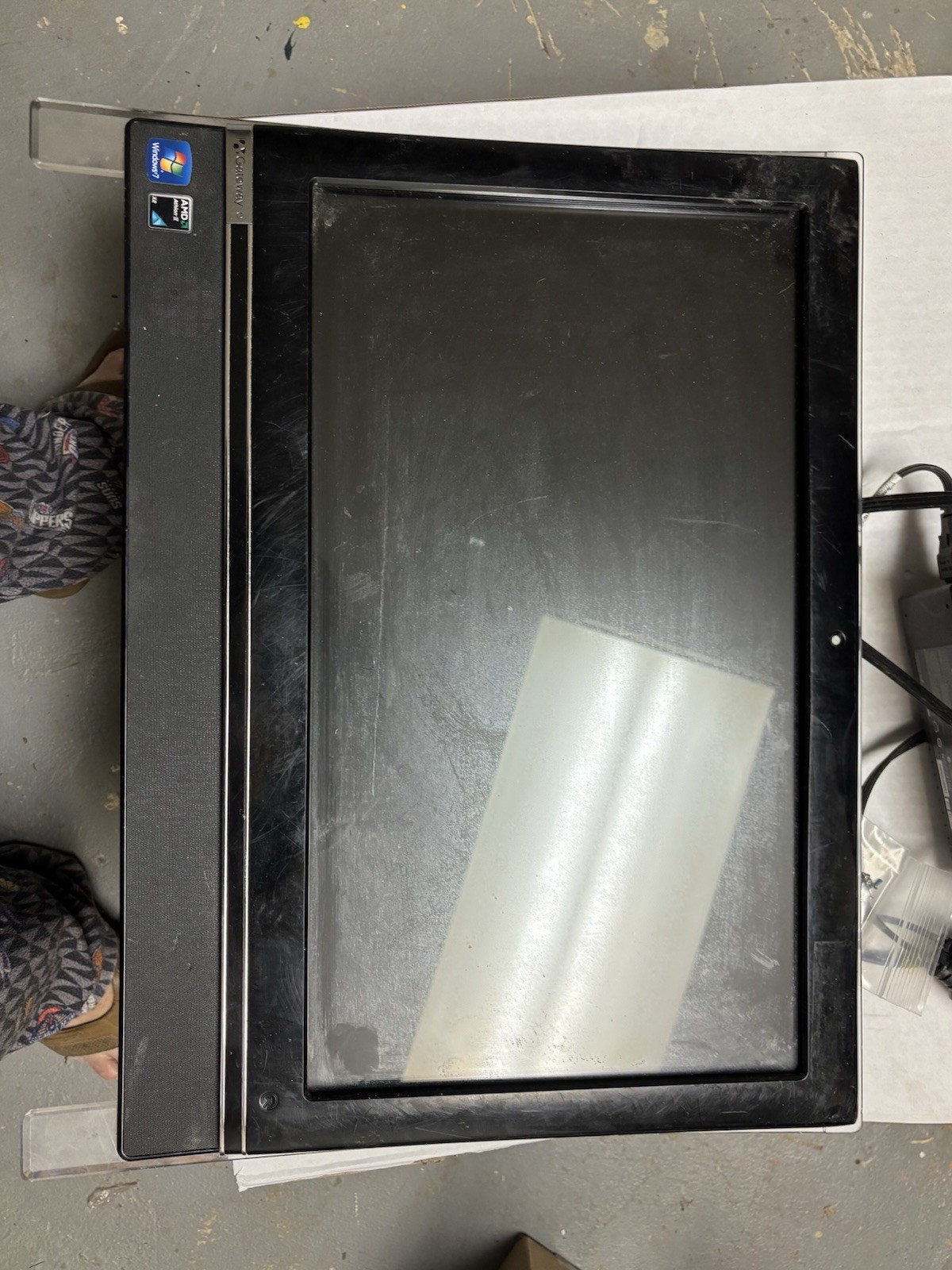 Computer All In One Gateway ZX4300 20" LCD Touchscreen Glass Parts Lot Complete