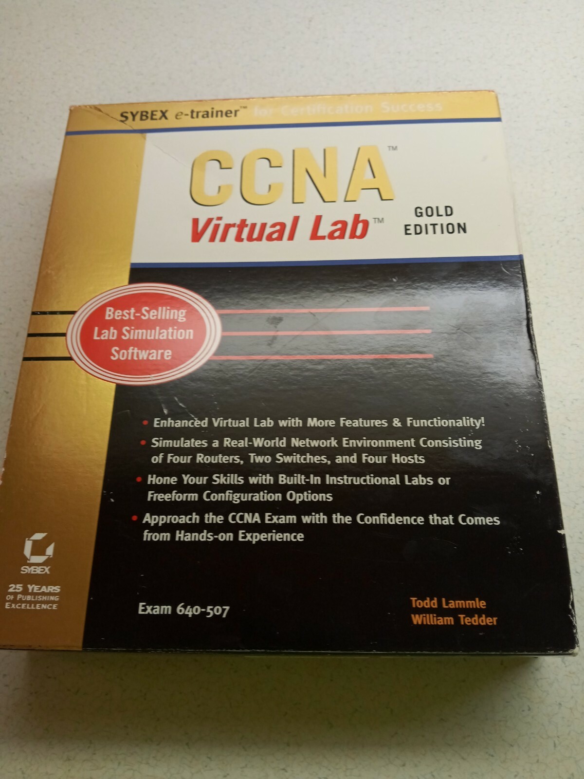  ~ CCNA Virtual Lab Gold Edition Version 1.01 CD-ROM Software 