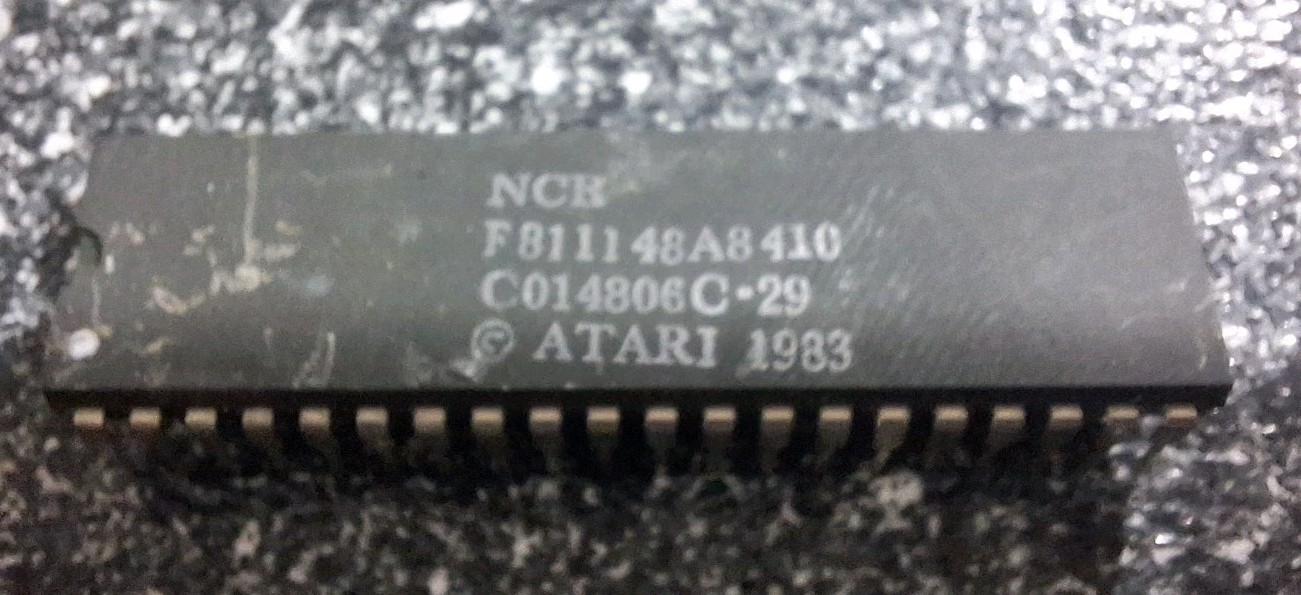 Original OEM Atari 7800 Sally C014806 IC Chip TESTED WORKING 