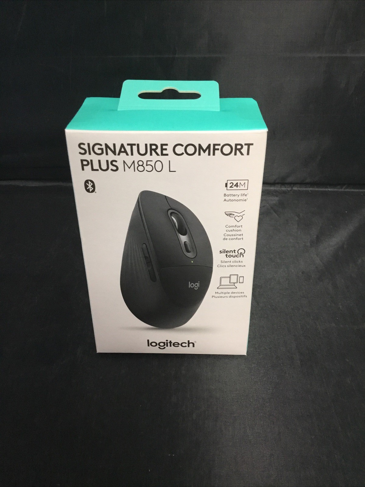 Authentic LOGITECH SIGNATURE COMFORT PLUS M850L Bluetooth Mouse (910-007711) NEW
