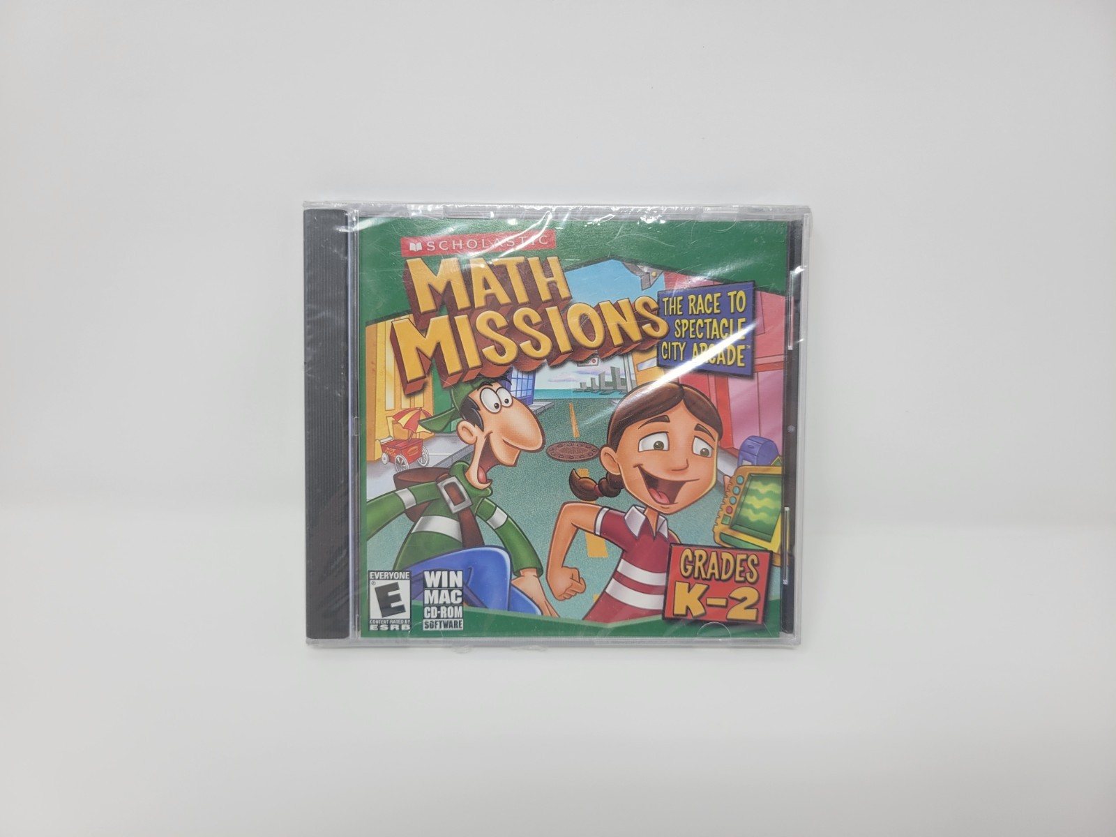Math Missions The Race To Spectacle City Arcade CD PC, Sealed