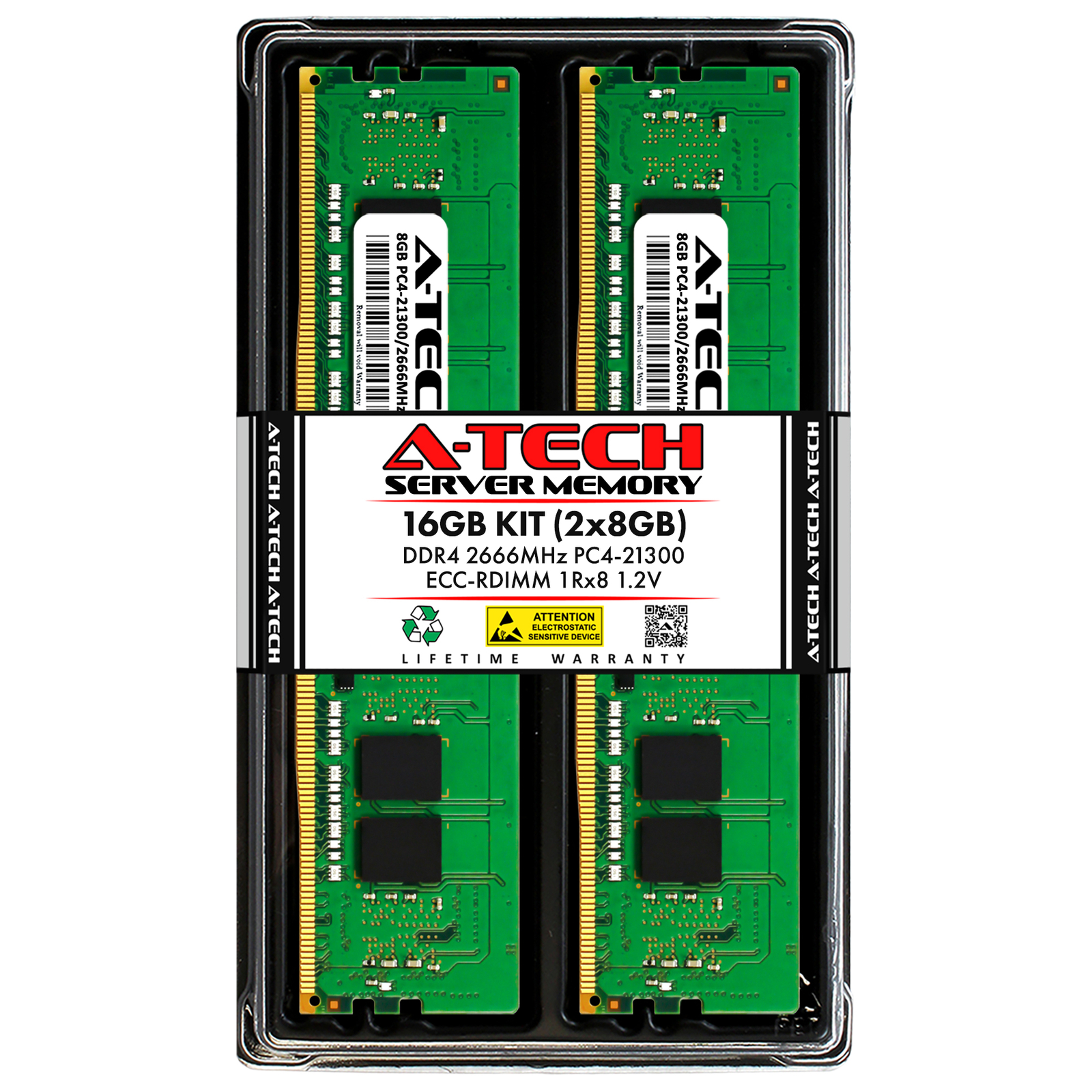 16GB 2x 8GB PC4-2666 RDIMM Supermicro 1029U-E1CRTP 6029U-E1CR4T Memory RAM