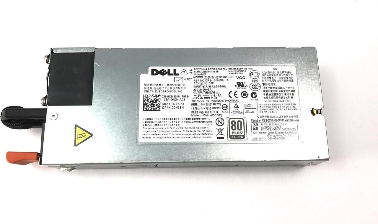 Dell 0CN35N CN35N D1200E-S1 1400W Server Power Supply - NG A2D us seller