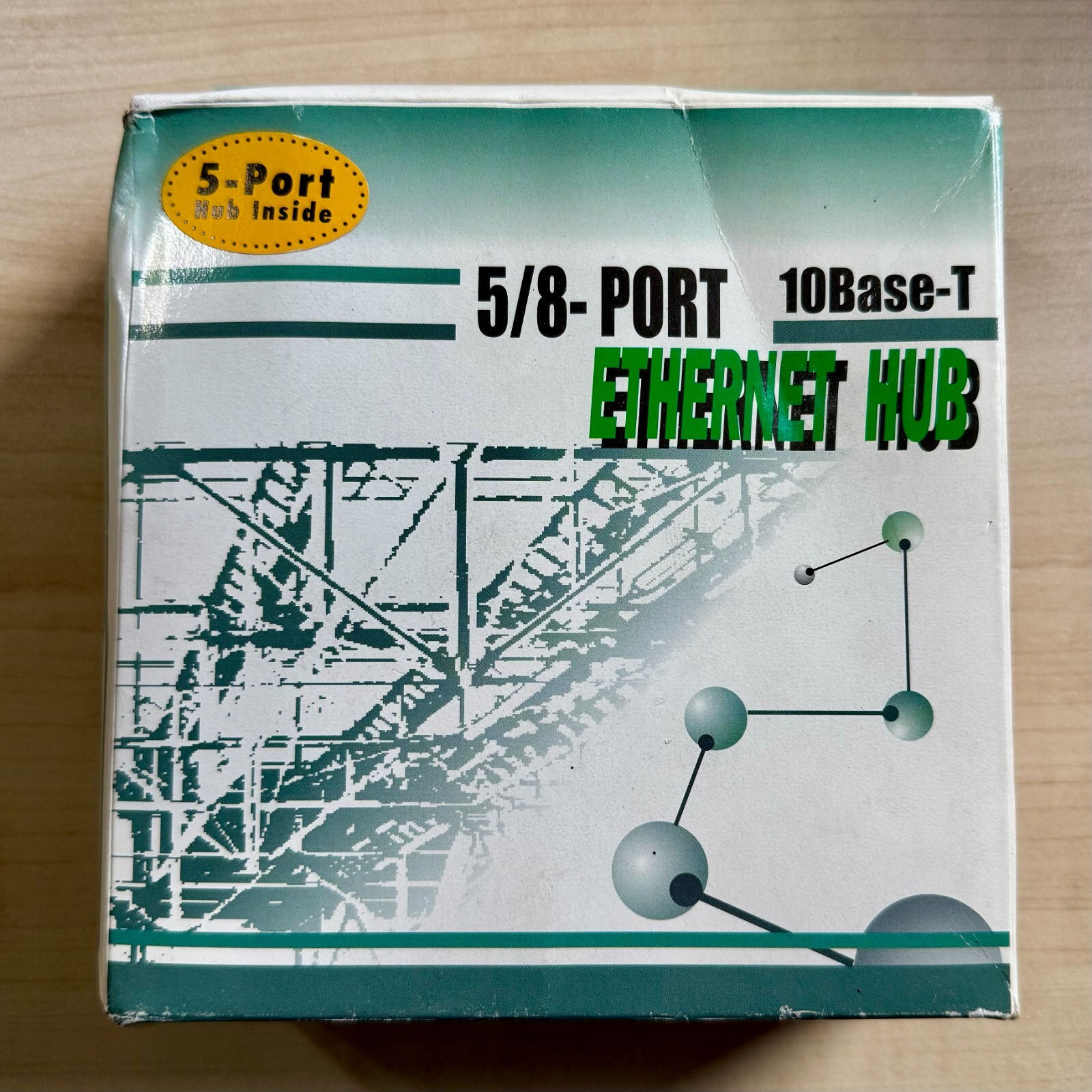 Hawking Technology 5 Port 10Base-T Mini Ethernet Hub - PN500TB0 - NEW IN BOX