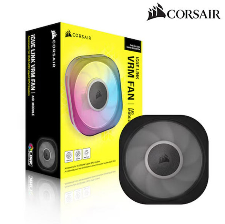 NEW CORSAIR iCUE LINK AIO VRM Fan Cooling Module Black Authentic FAST&SAFE