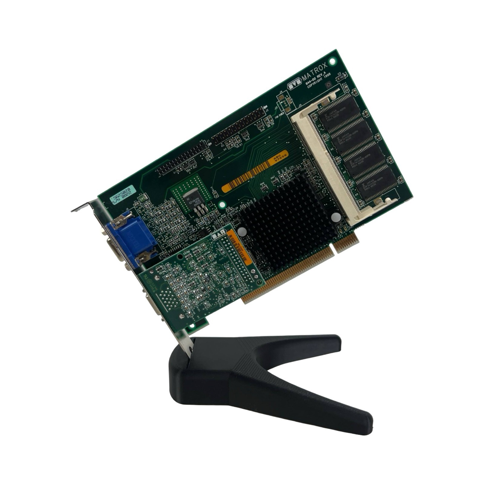 Matrox G2+ 844-00 REV.A PCI Graphics Card Tested Working