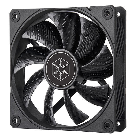 Silverstone SF120B SharkForce 120 120mm x 25mm PWM Fan, PWM 4Pin