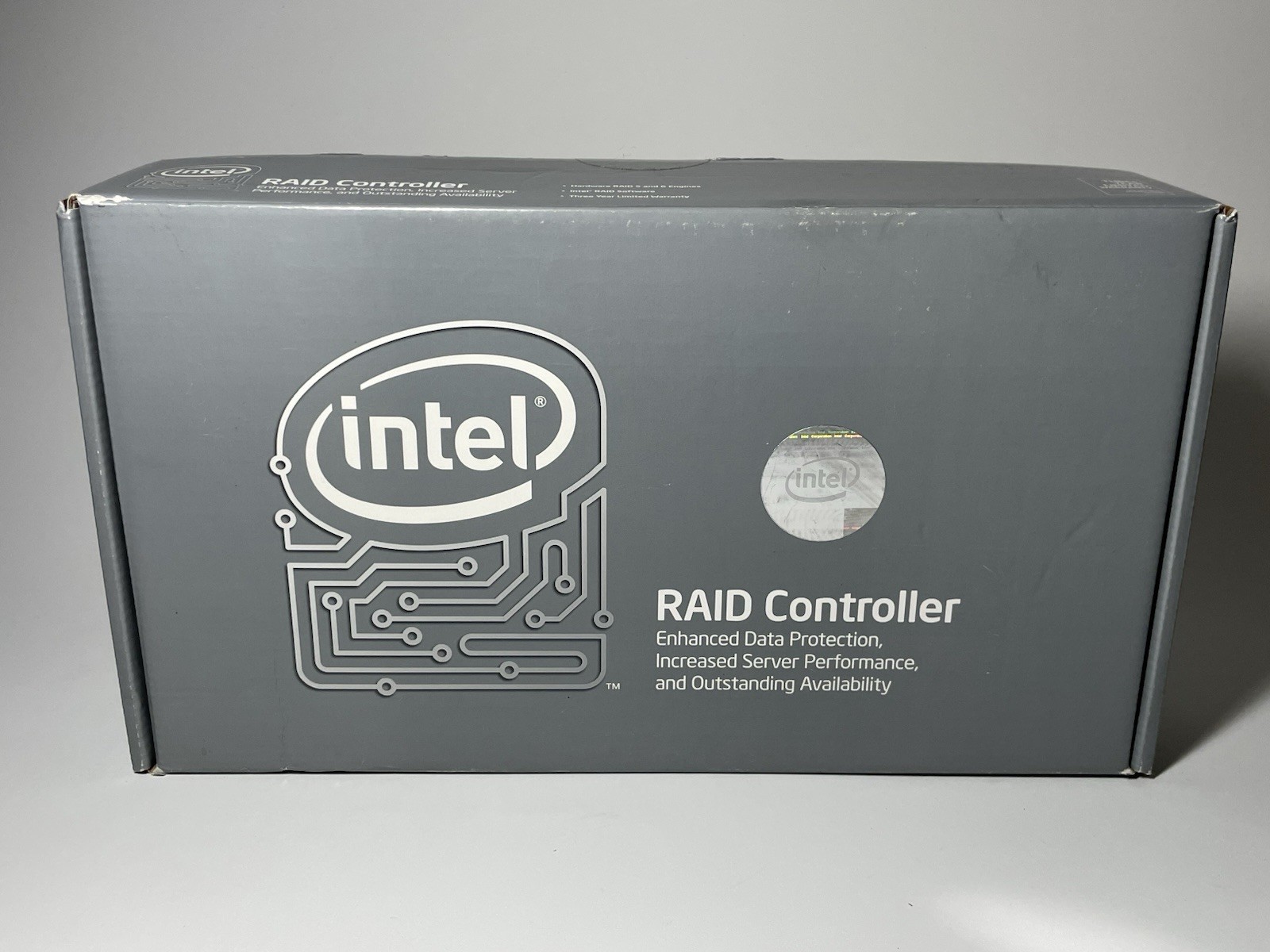 Intel® SRCSASRB 3Gb RAID Controller W/ 8 SAS/SATA Ports & PCI-express x4