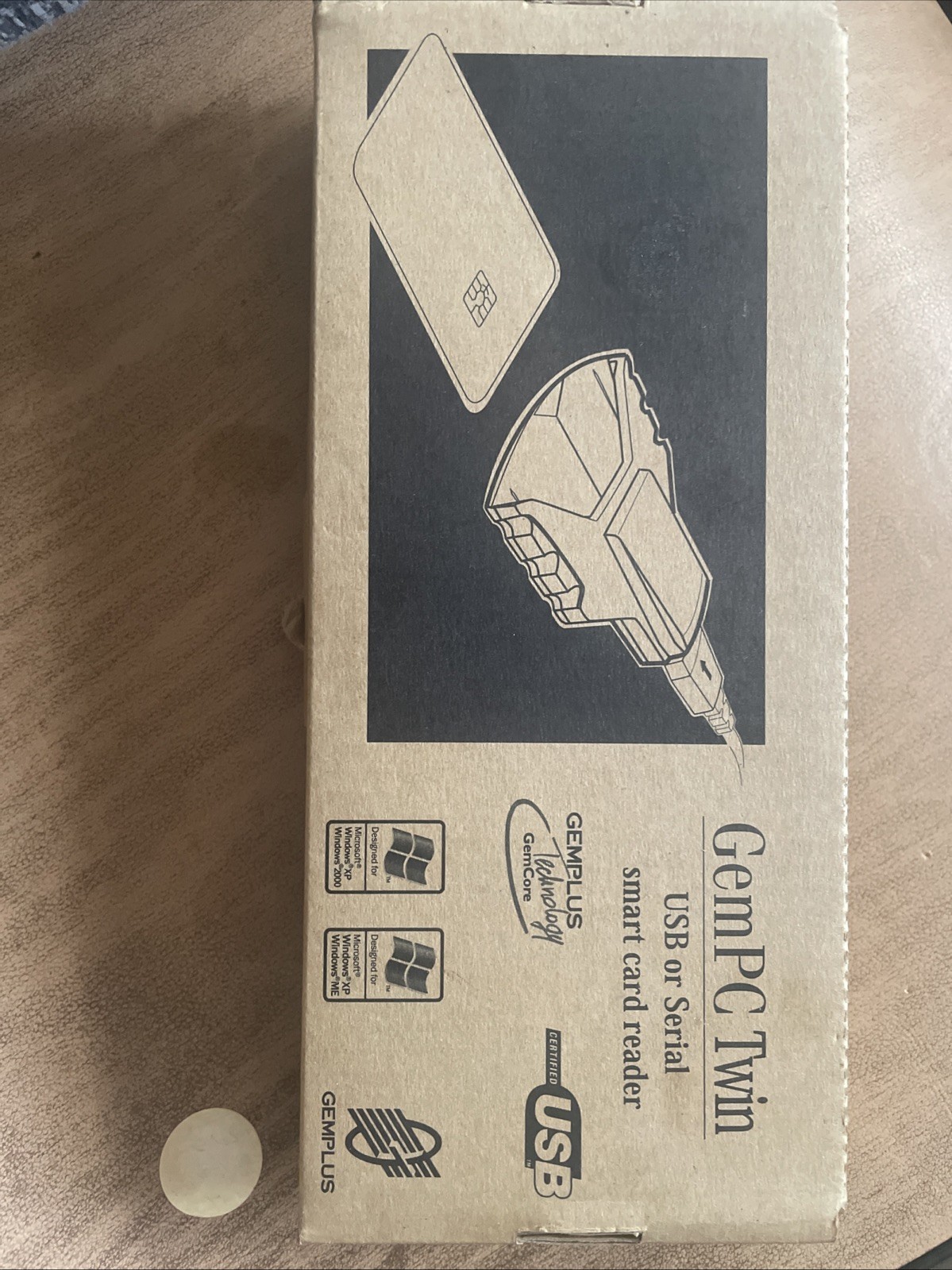 GEM PC HWP108765 C TWIN USB SMART CARD READER