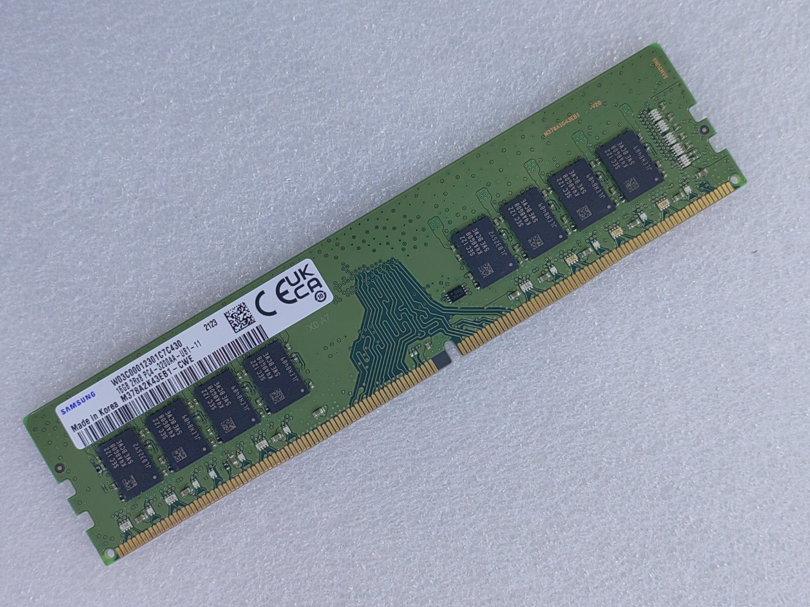 Samsung 16GB DDR4 3200 Desktop DIMM RAM 2Rx8 PC4-25600 for DELL HP Lenovo Acer