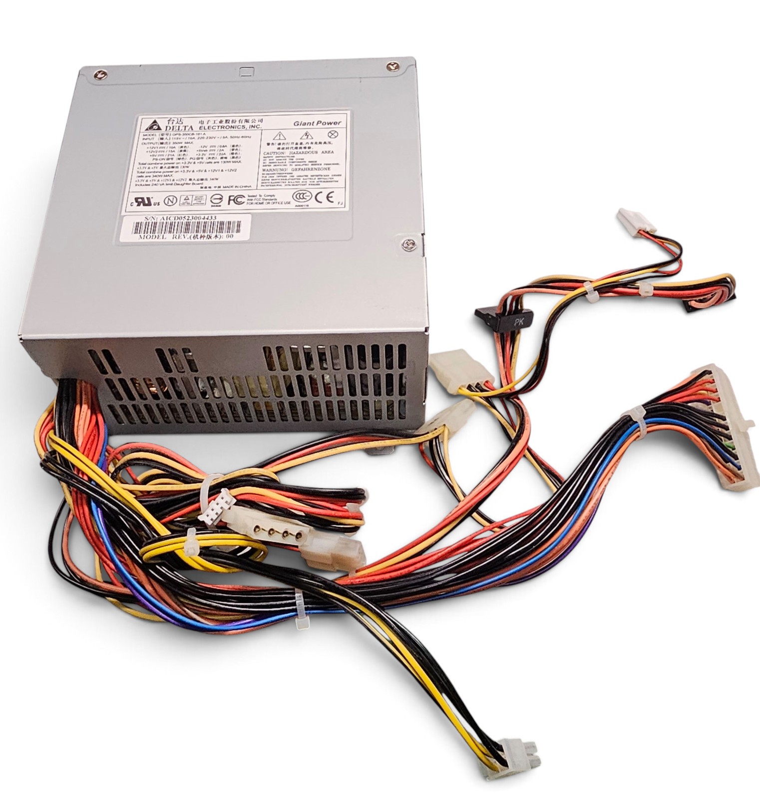 Vintage Delta Electronics Giant Power GPS-350CB-101A Power Supply - Tested