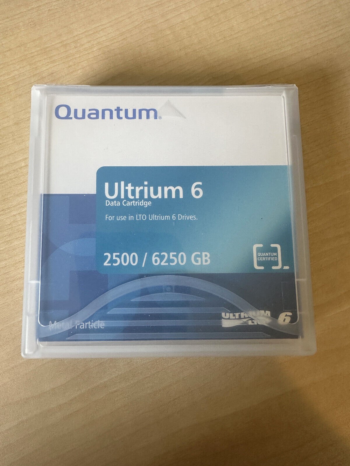 New Quantum LTO6 MR-L6MQN Ultrium 6 Tape LTO 2.5TB Native 6.5TB Compressed Data