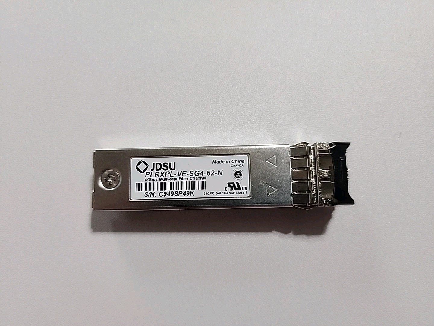 JDSU PLRXPL-VE-SG4-64-N 4GBPS MULTIRATE TRANSCEIVER