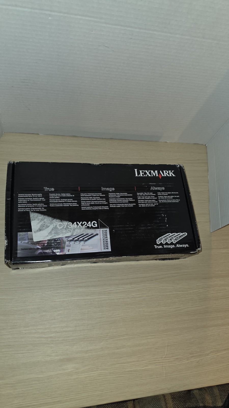 Genuine Factory Sealed Original OEM Lexmark C734X24G Photoconductor