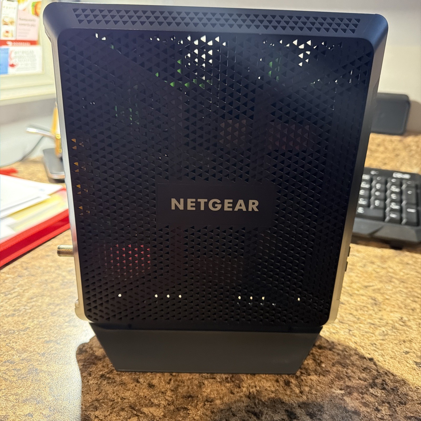 NETGEAR Nighthawk Dual Band AC1900 Cable Modem Router - Black (C6900-100NAS)