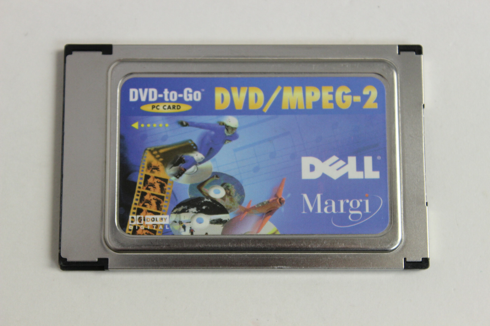 DELL MARGI 45816 DVD/MPEG-2 DVD-TO-GO PC CARD PCMCIA *NO CABLE* 