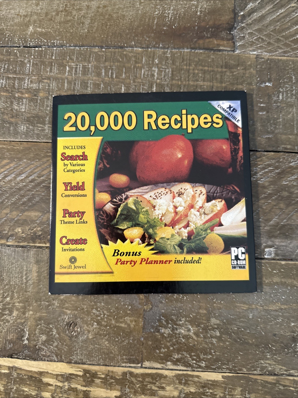 20,000 Recipes Software PC Cd Rom