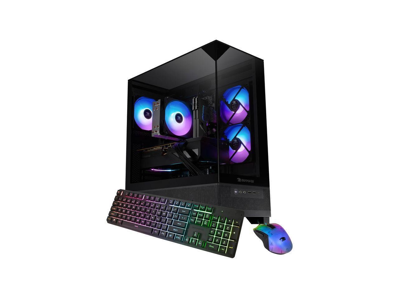 iBUYPOWER Element SE Gaming PC Desktop Computer AMD Ryzen 5 5500 CPU, AMD Radeon