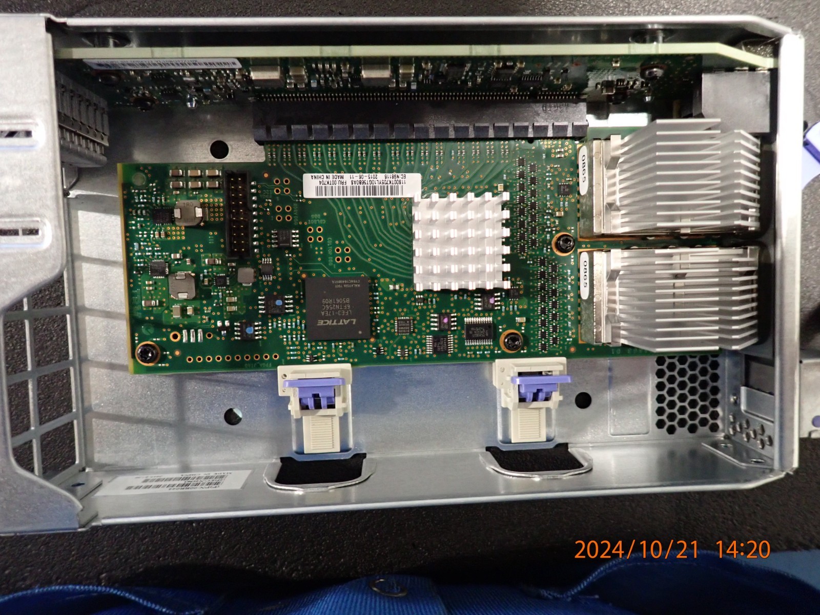 IBM 00TK704 PCIe3 High-Speed Optical Cable EMX0 Server Expansion Adapter Card