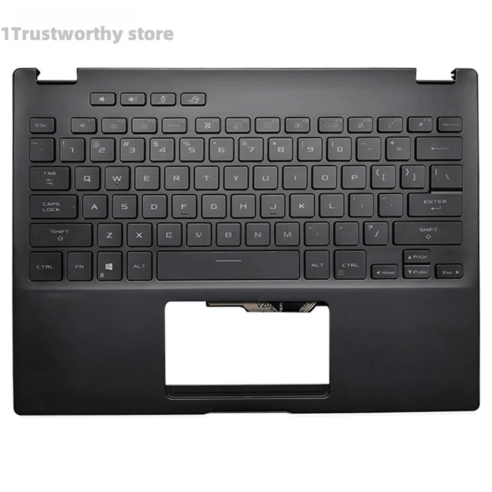 Used For ASUS ROG 13 GV301 GV301Q Palmrest Upper Case w/ Backlit Keyboard 13.4"