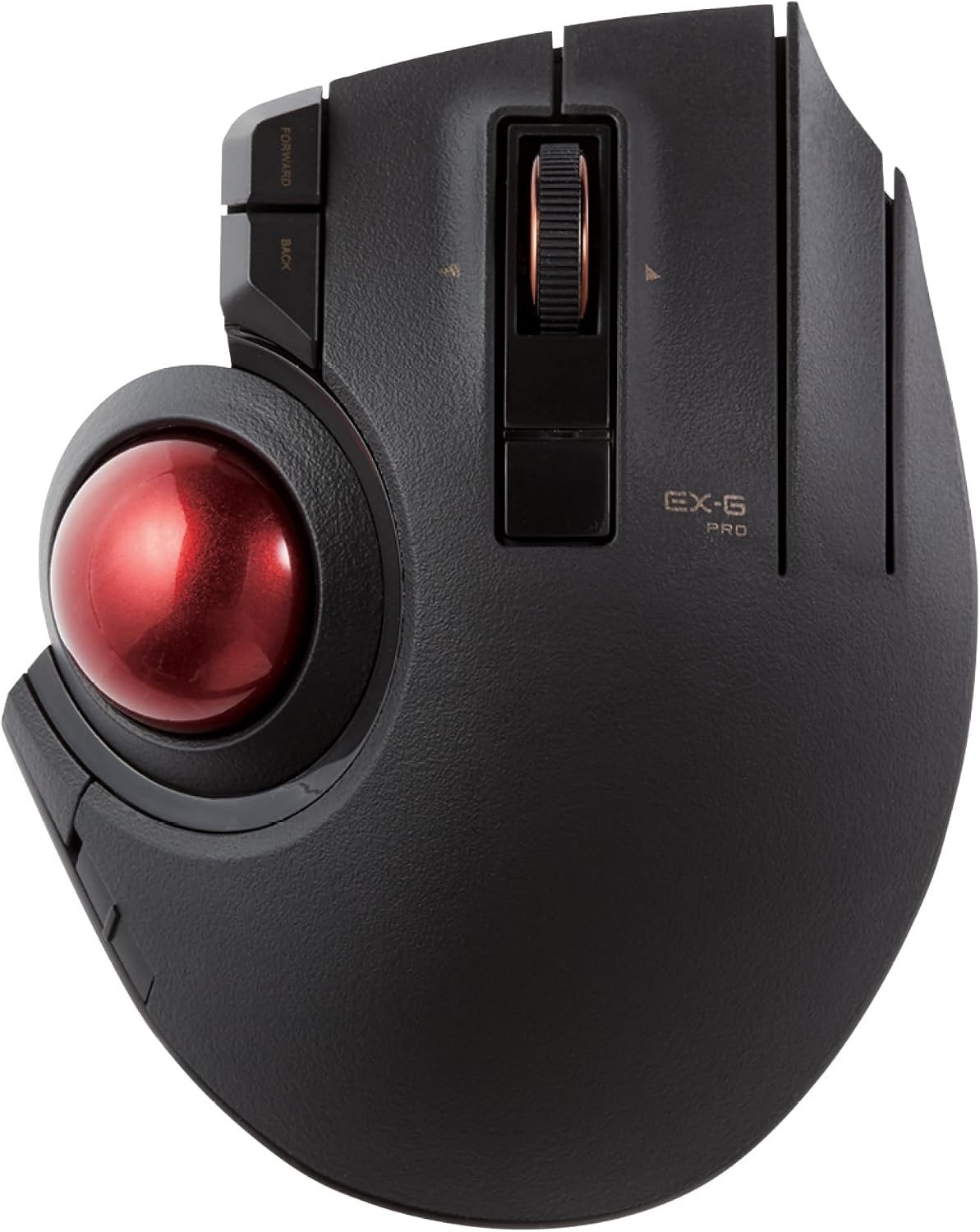 ELECOM EX-G Pro Trackball Mouse Wireless Ergonomic Thumb Control for ELECOM