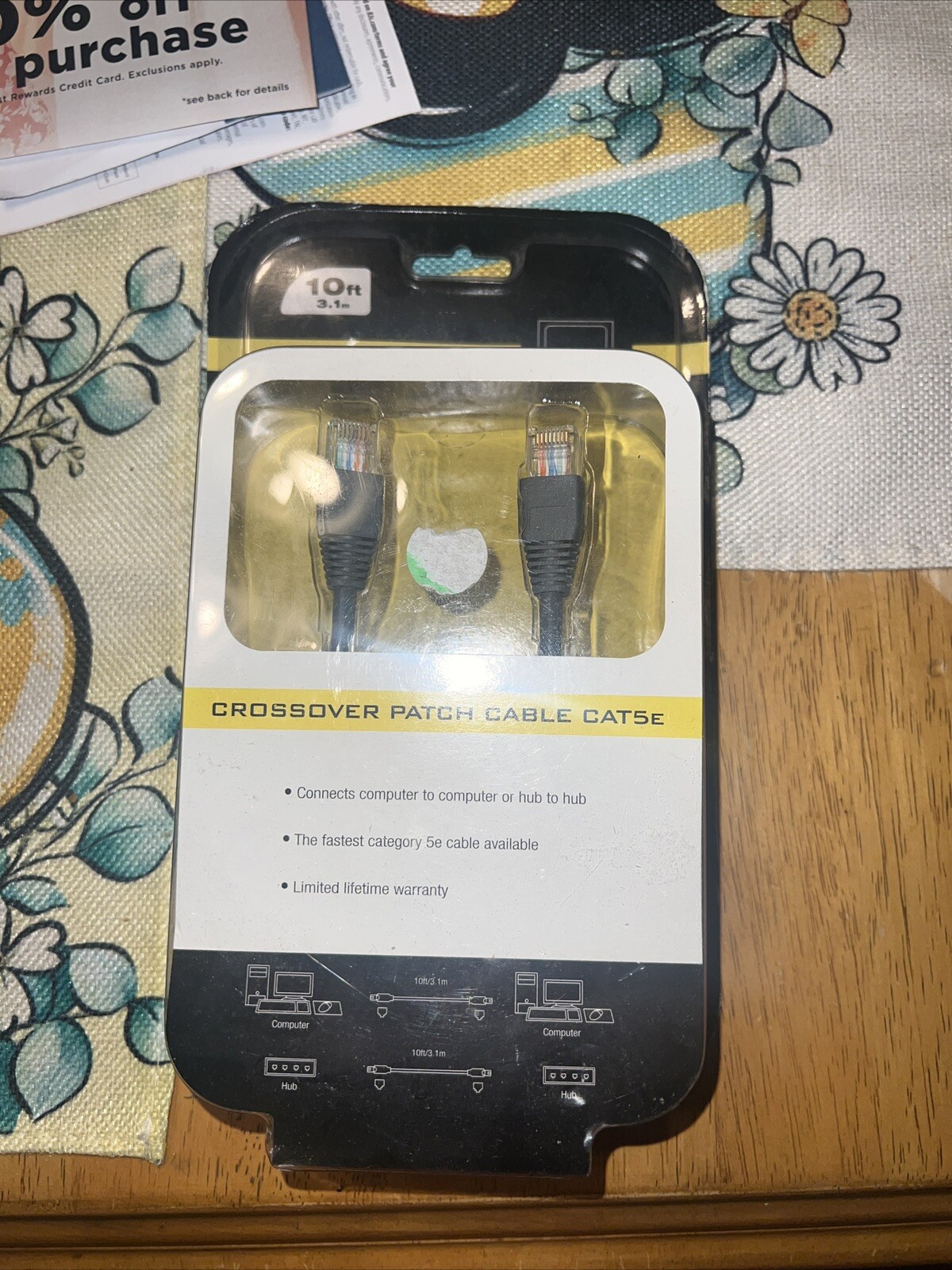New W/Tags NEXXTECH USB 2.0 Cable,6 Feet/1.8 mGold Plated Contacts,Up Two 40x Fa