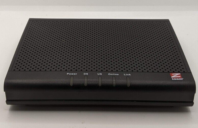 Zoom Cable Modem 3.0 Series 1094 12 VDC+1.0A Model 5341J