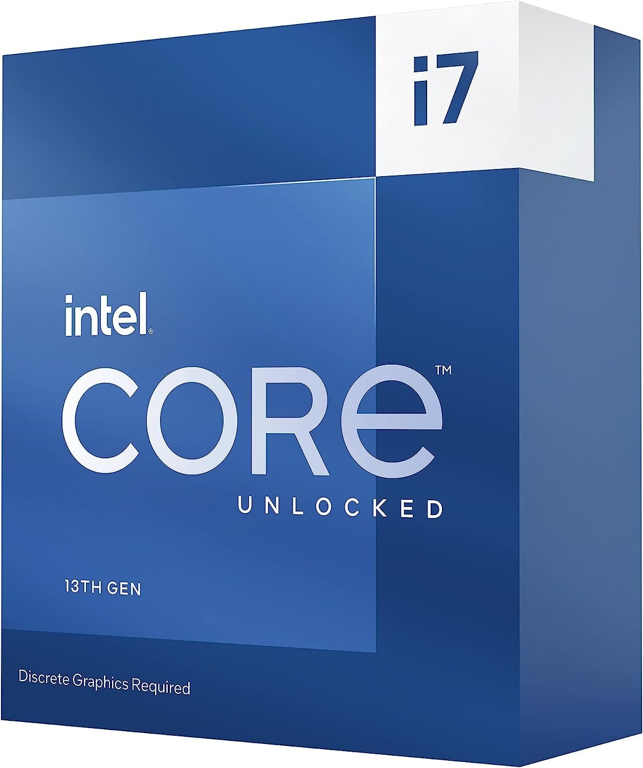 Intel Core i7-13700KF Gaming Desktop Processor 8 P-Cores + 8 E-Cores - Unlocked