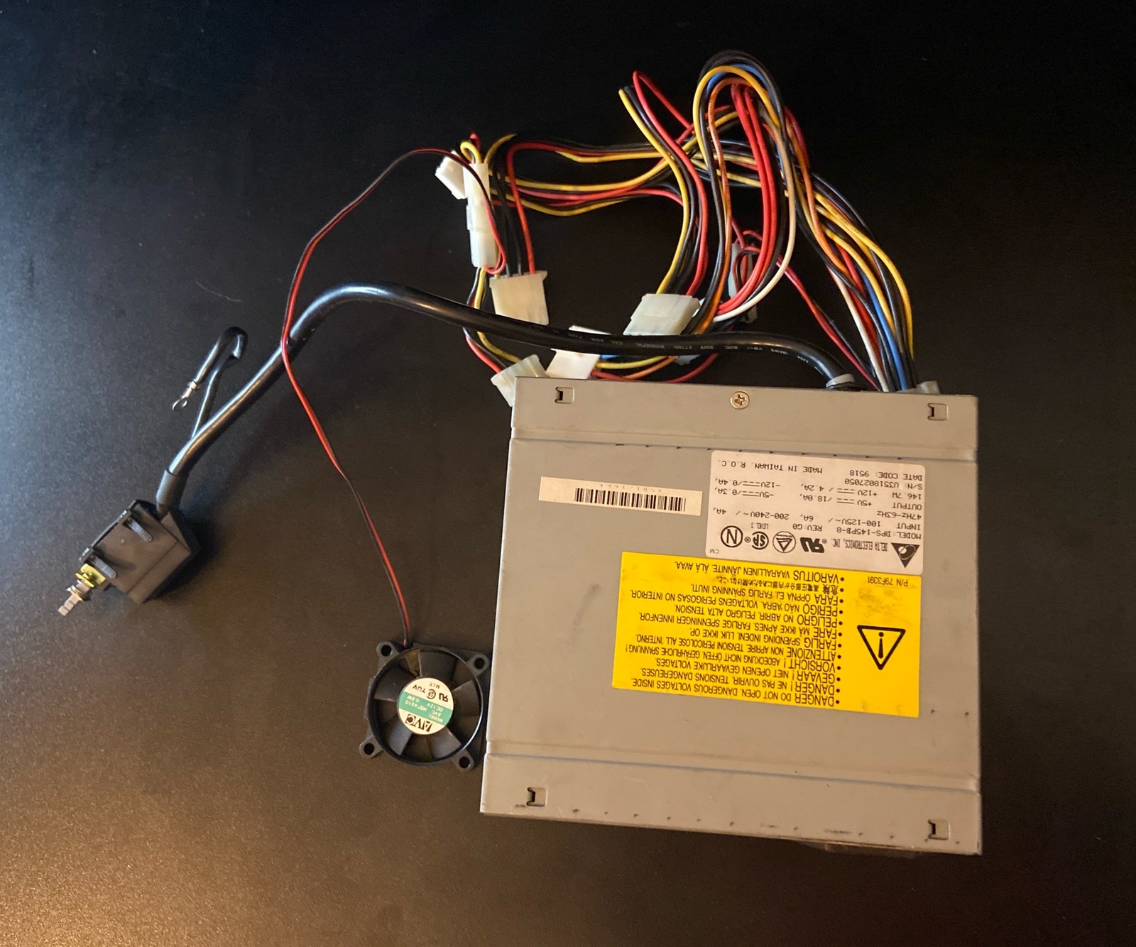 DPS-145PB-8 DELTA ELECTRONICS INC Delta 145 Watt Power Supply