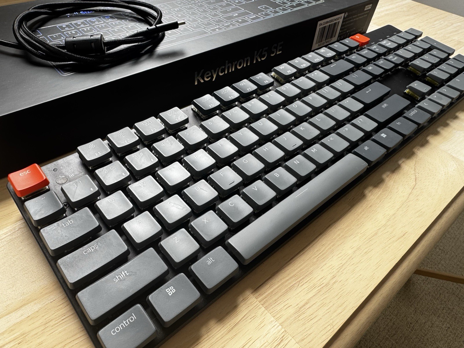 Keychron K5 SE - White Backlight / Low Profile Keychron Optical (Hot-Swappable)