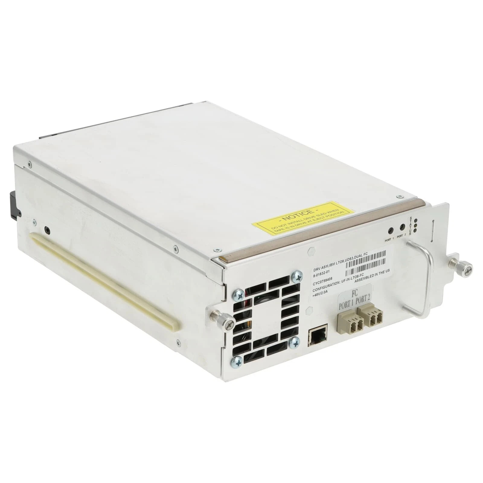 Quantum 8-01832-01 LTO8 LTO-8 FC 8Gb Tape Drive For Scalar i500 i2000 i6000