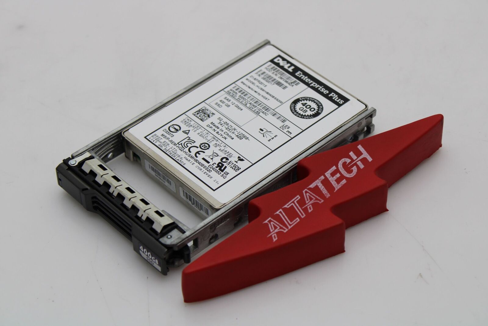 Dell 8JYJK-CML 400GB SSD SAS 2.5 12G MU Compellent SC220 Tray Mixed Use