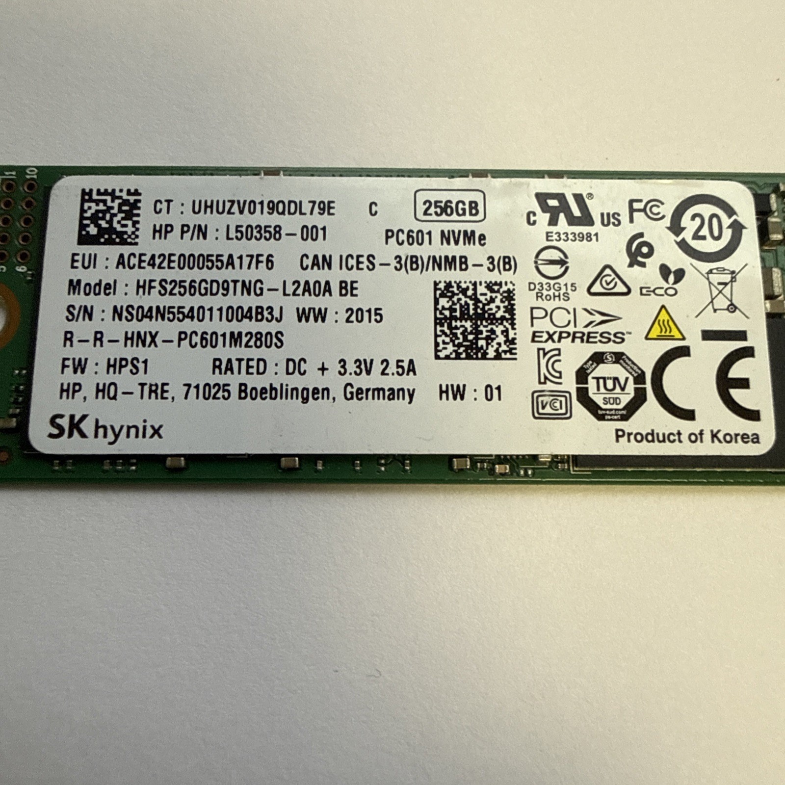 SK hynix PC601 HFS256GD9TNG 256GB NVMe M.2 SSD TESTED